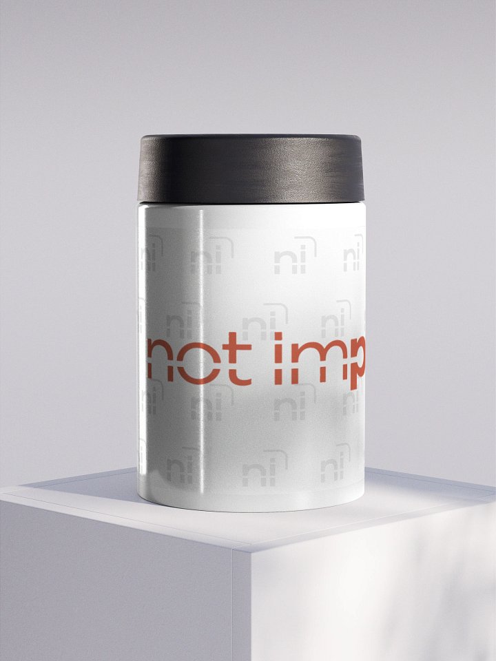 NIL Stainless Steel Koozie product image (1)