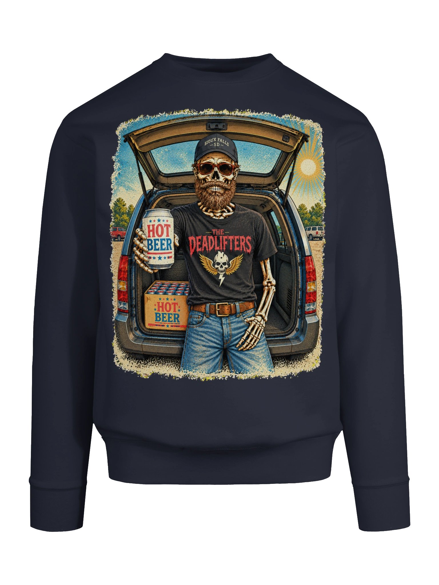 Hot Beer & Bad Decisions Sweatshirt product image (5)