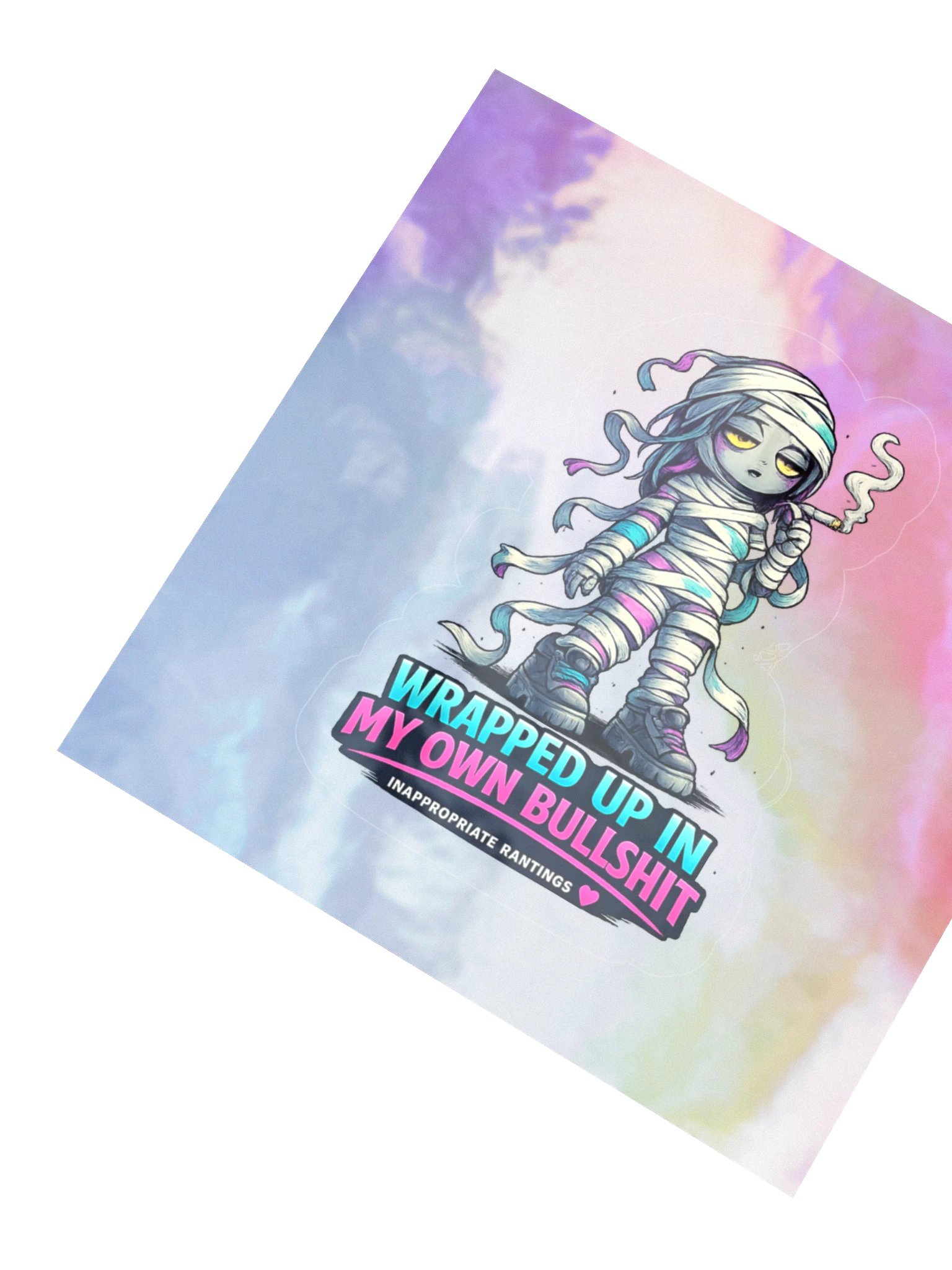 Wrapped Up In My Own Bullshit Sticker Sheet product image (2)