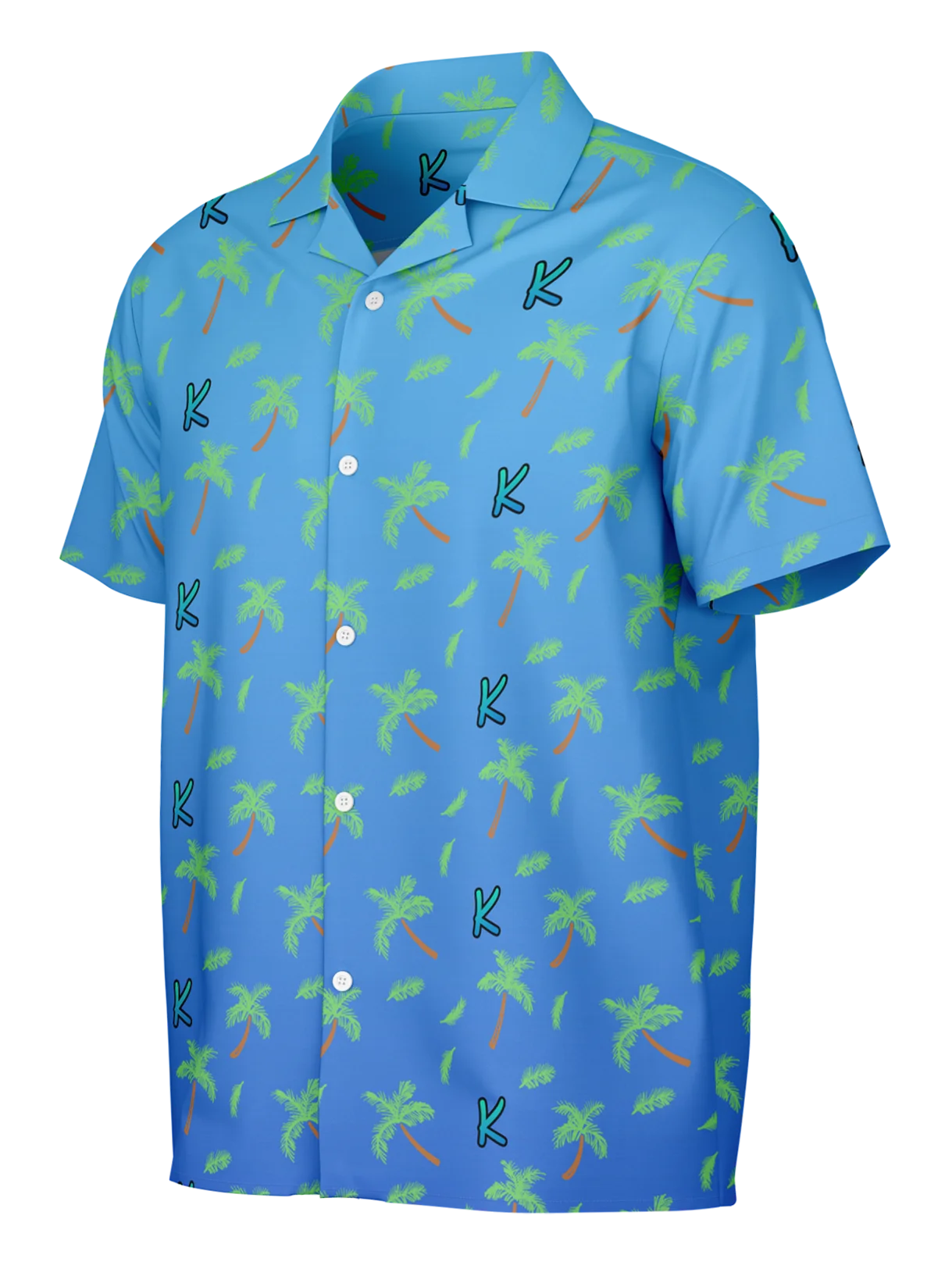 Adult Hawaiian Button Down Shirt product image (5)