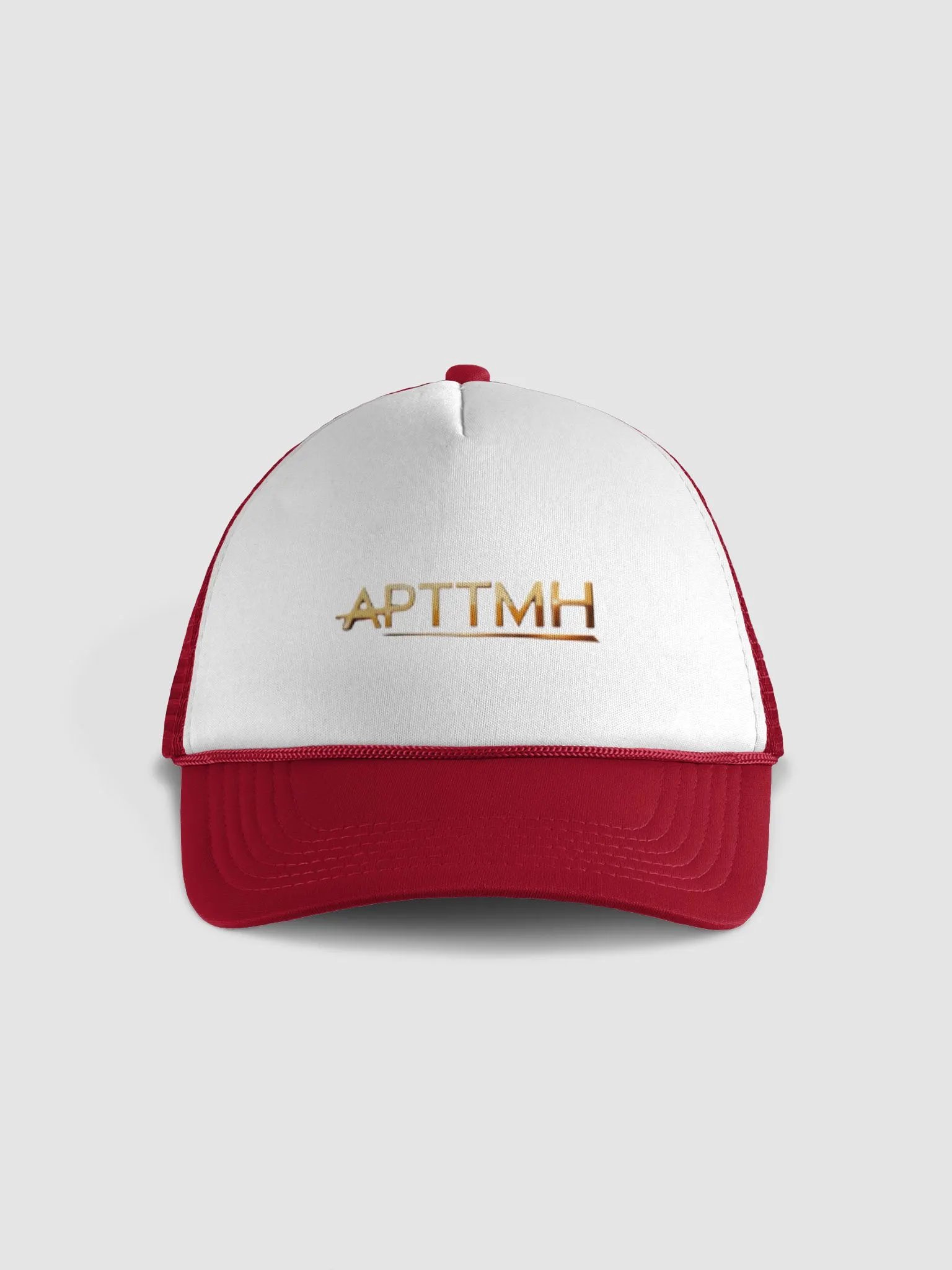 Golden Metallic APTIMH Graphic Design Hat product image (1)