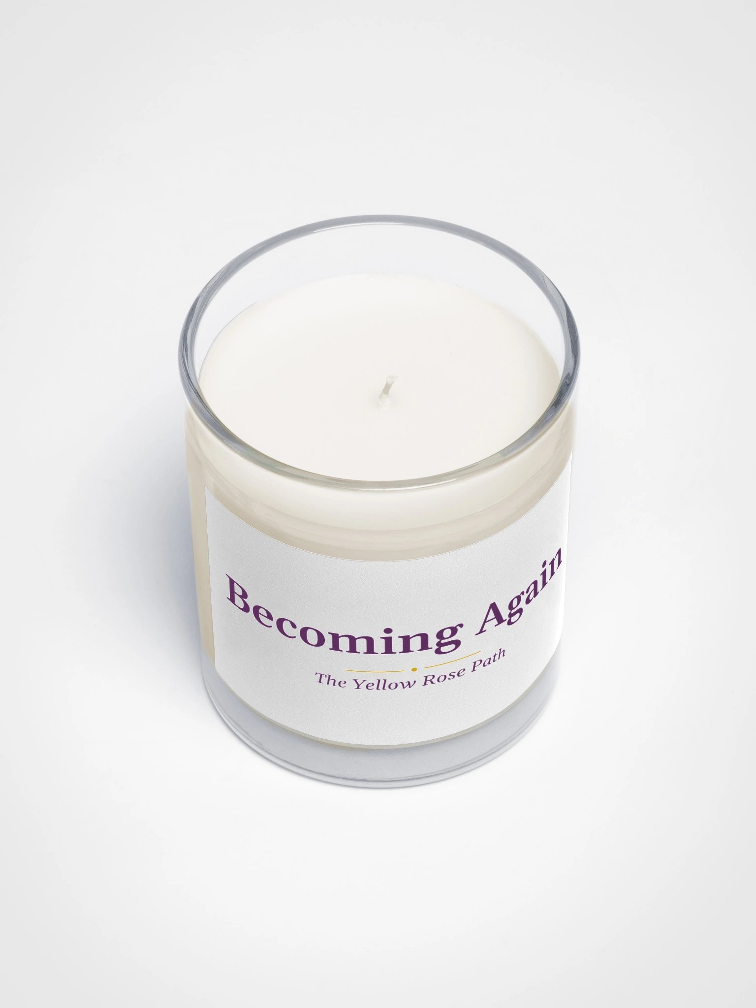 Becoming Again: Soy candle product image (3)