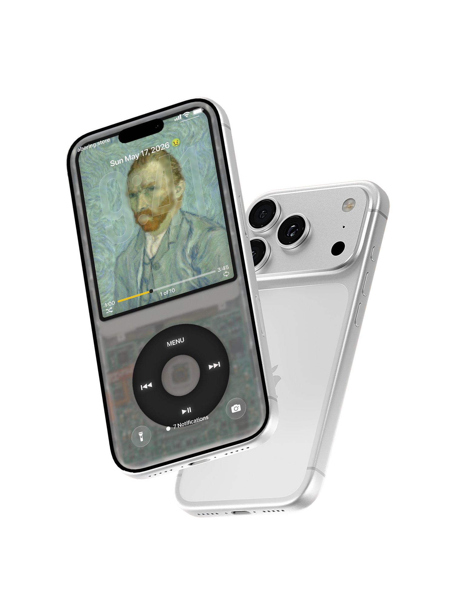 Transparent Shell iPod Wallpaper product image (5)