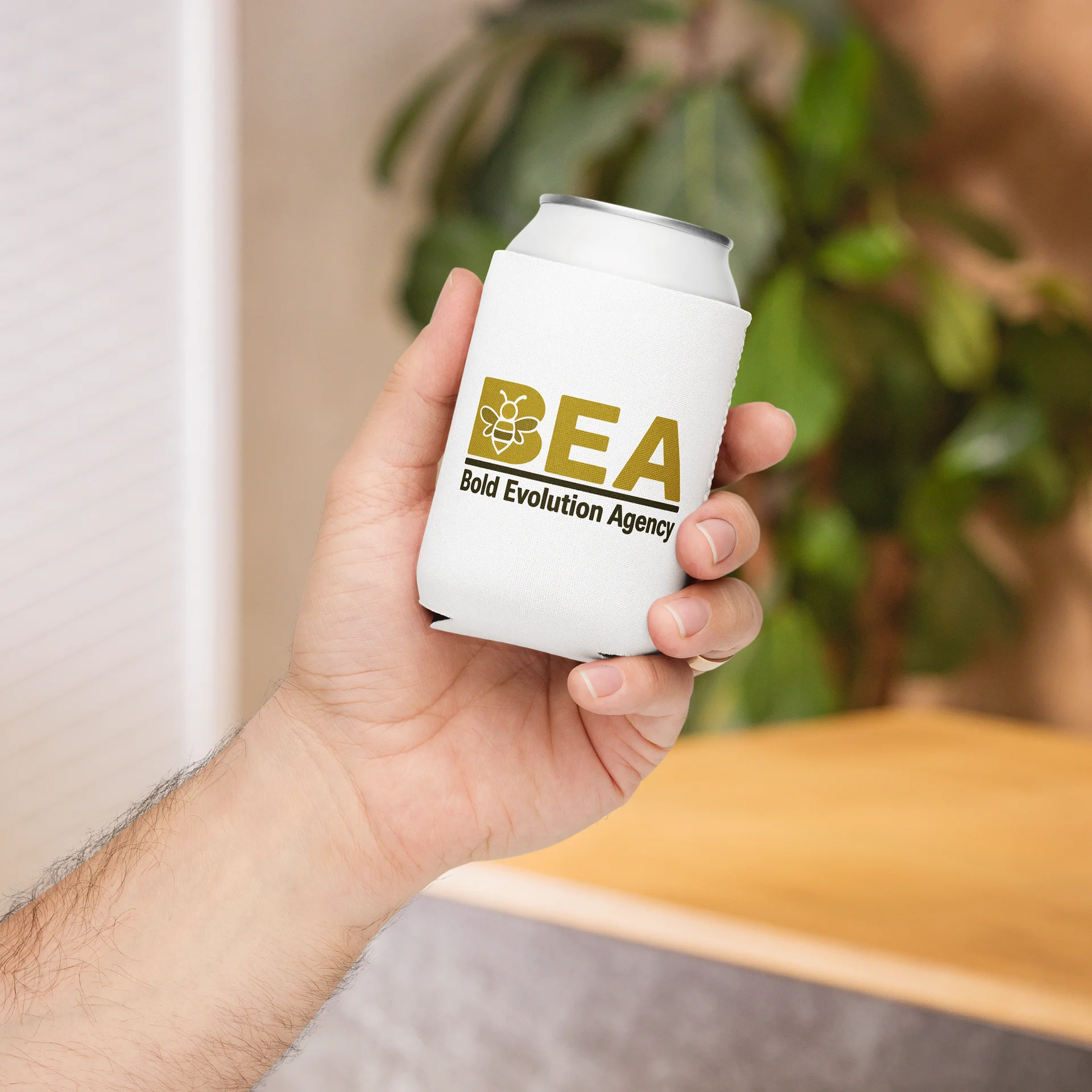 BEA Bee Logo Can Cooler product image (5)