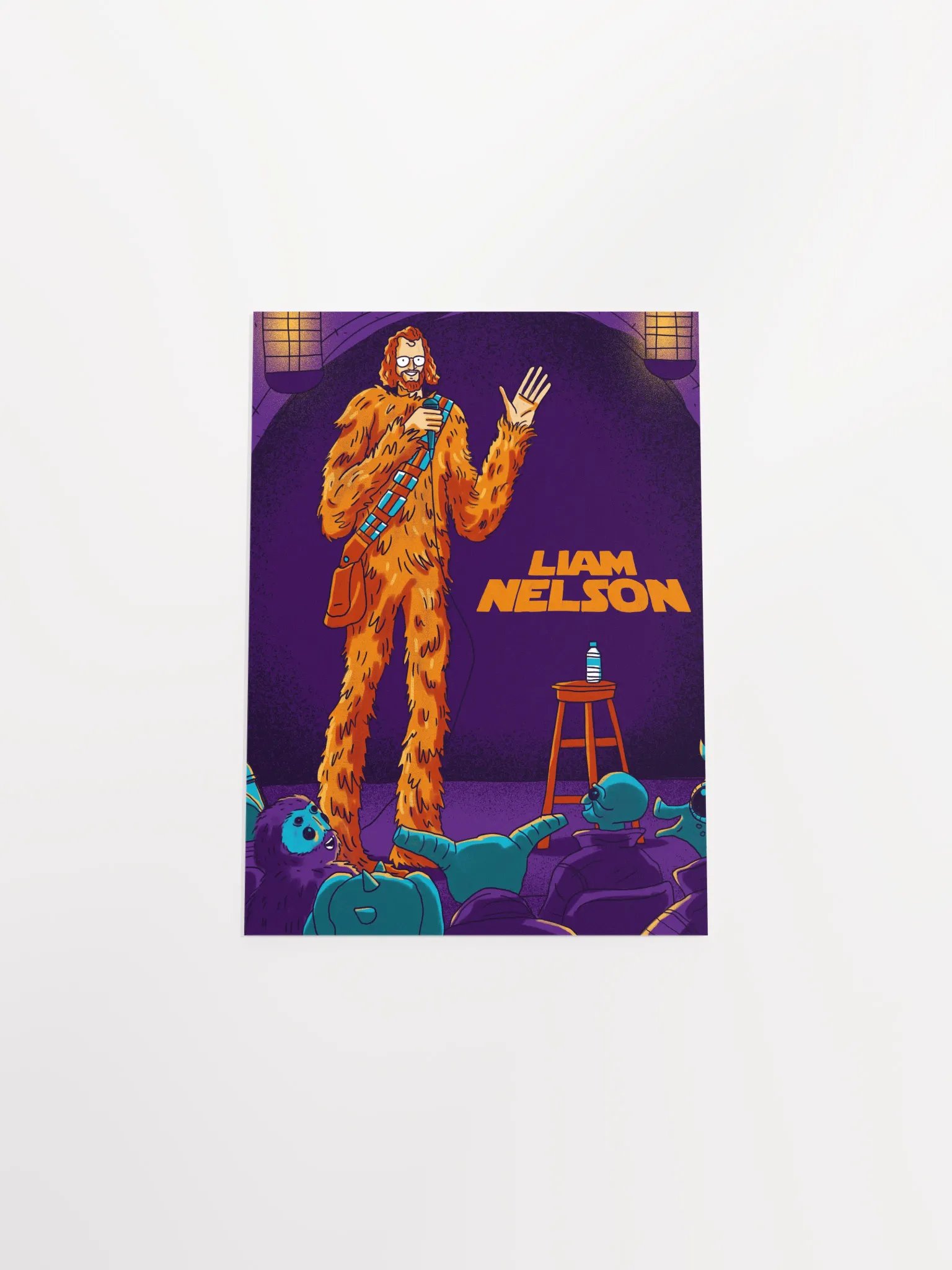 Chewbacca Poster - Liam Nelson Comedy product image (8)