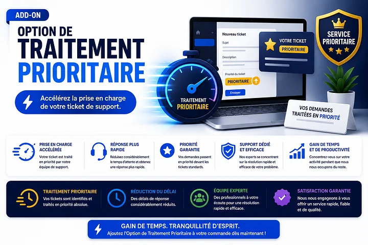 Option de Traitement Prioritaire (Add-on) product image (1)