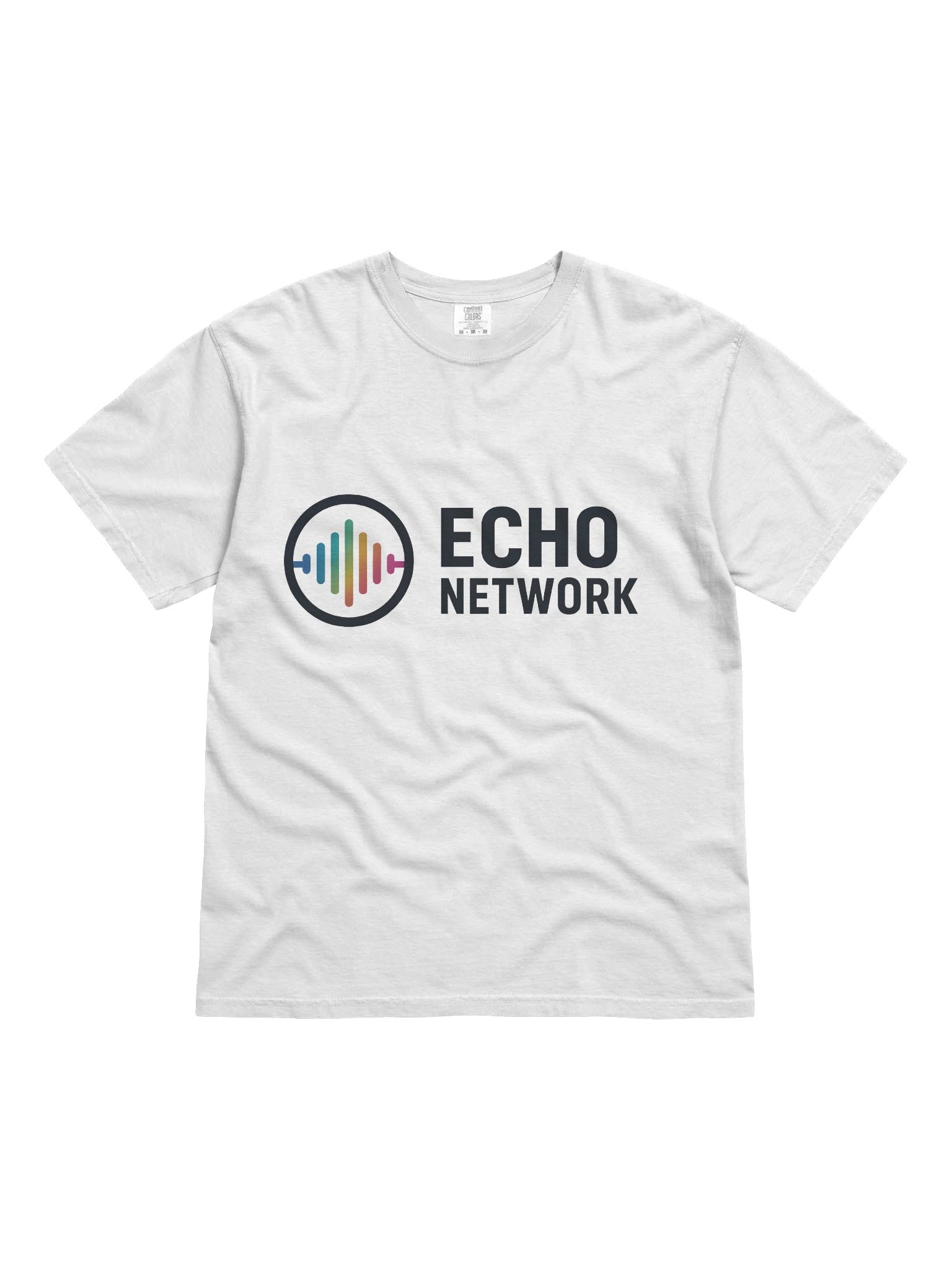 Echo Network “Frequency” Tee – White Edition product image (1)
