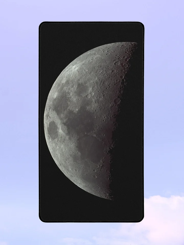 Waxing Moon Desk Mat product image (2)