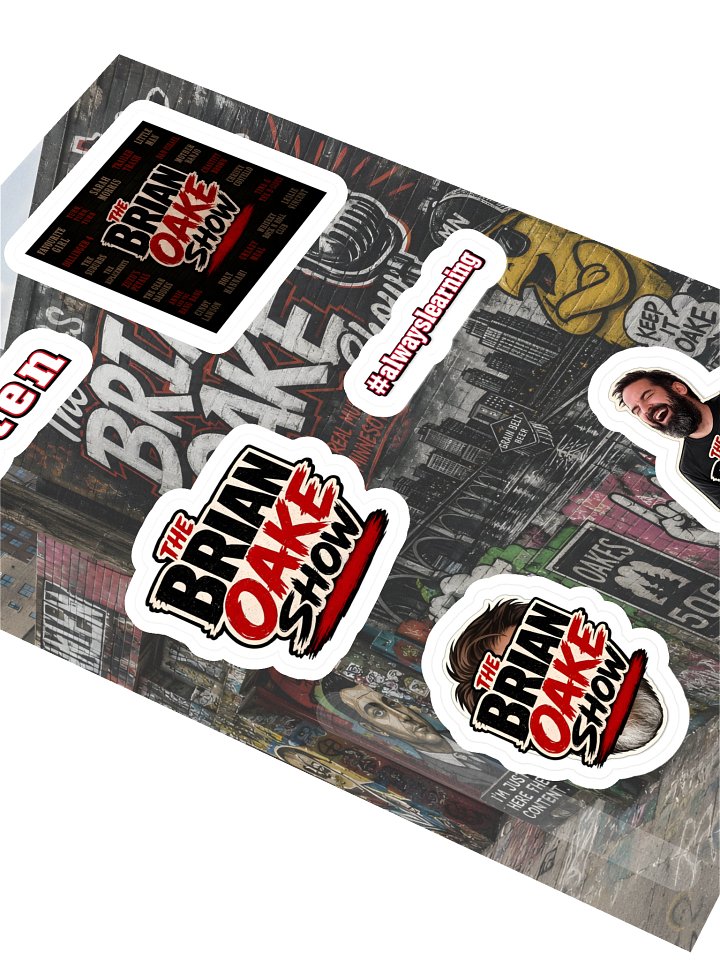 Brian Oake - Superfan Sticker Sheet product image (2)