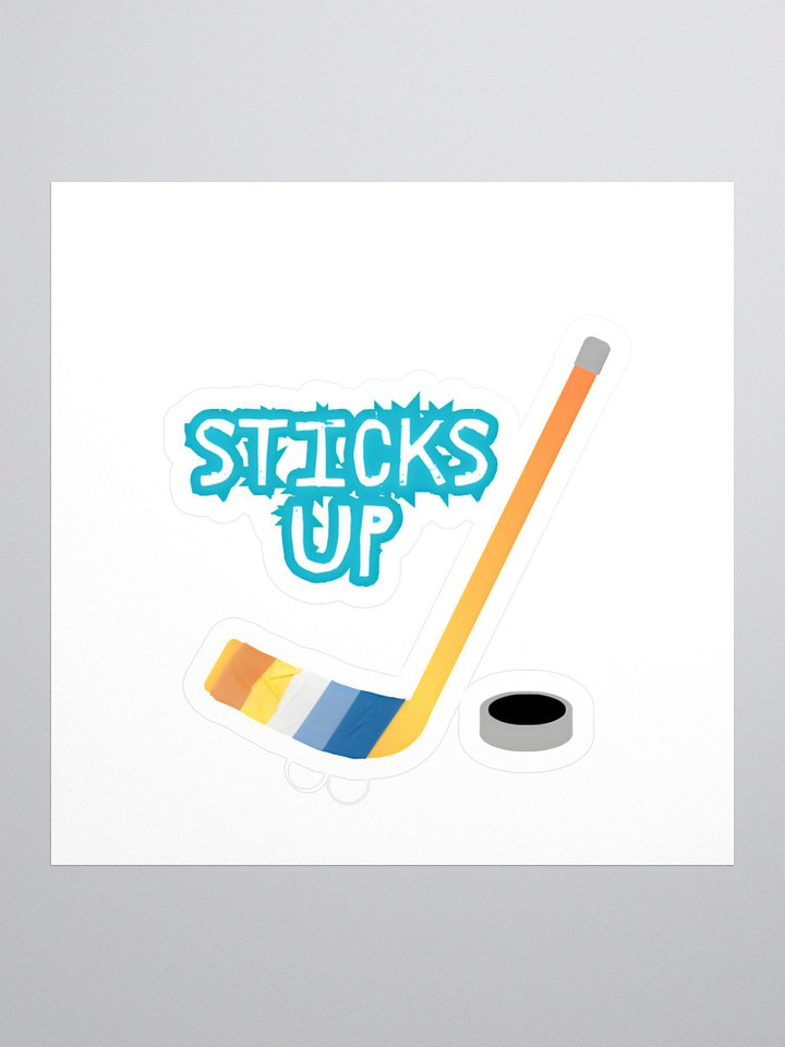 Sticks Up - Aroace Sticker product image (1)