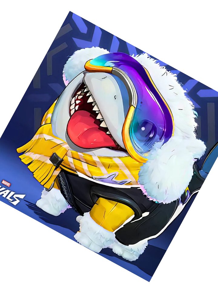 Jeff The Land Shark Kiss Cut Stickers product image (2)