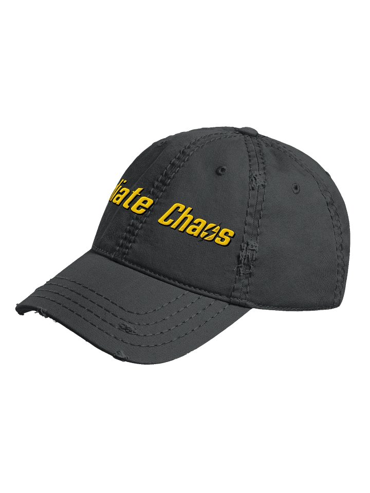 RADIATE CHAOS | Distressed Dad Hat product image (2)