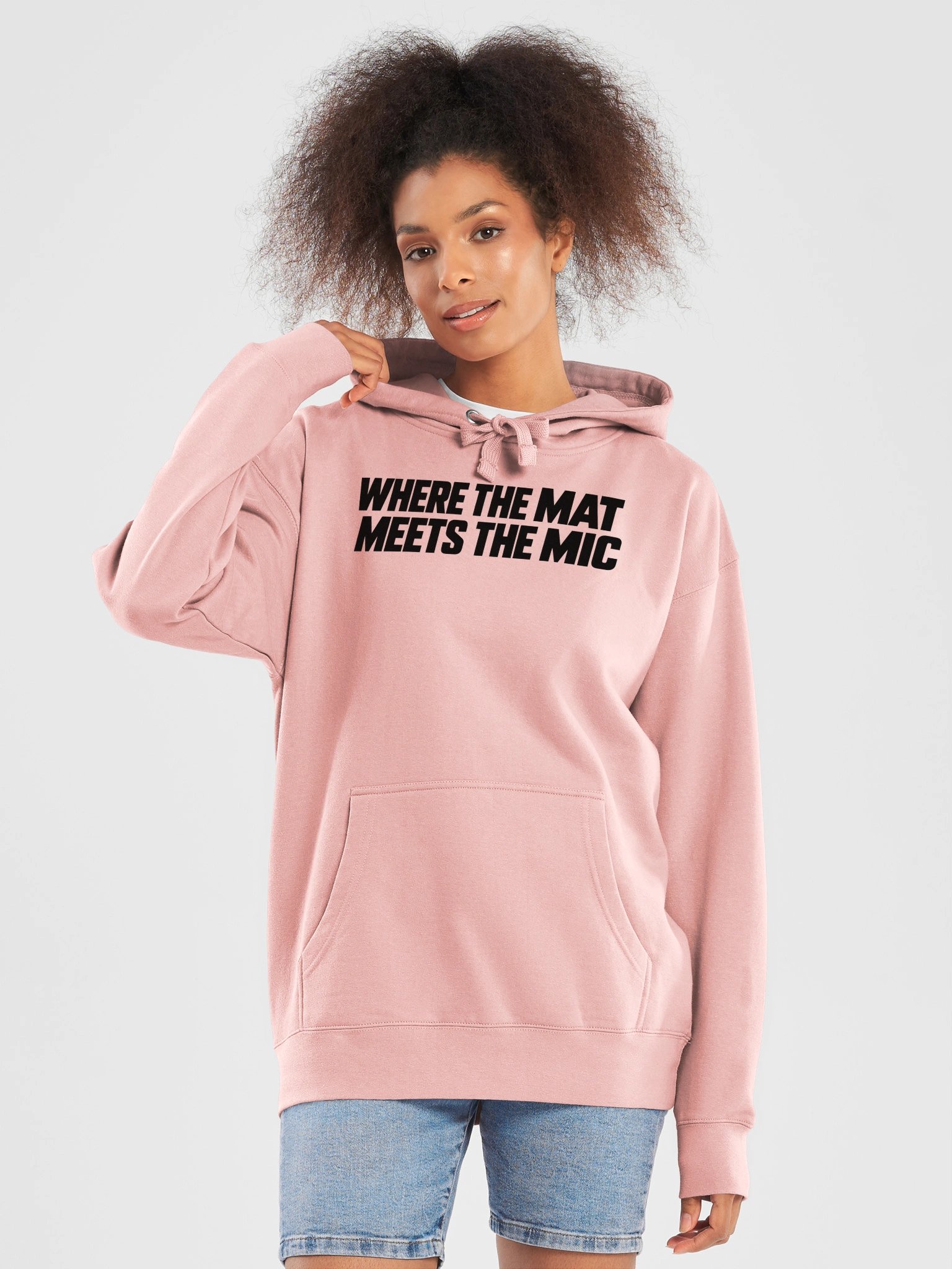 Kumite Lifestyle | Where the Mat Meets the Mic Awareness Hoodie product image (5)