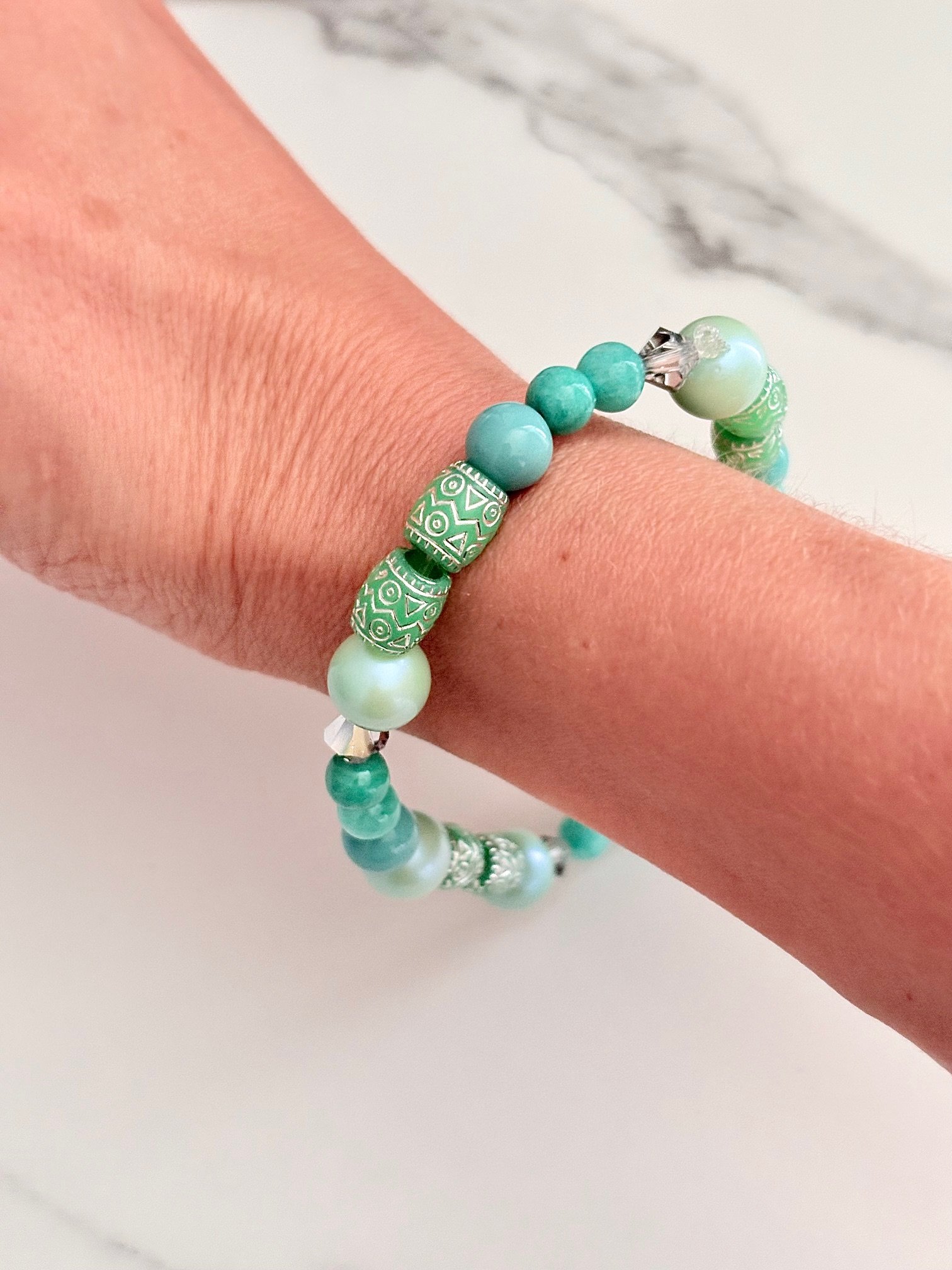 MFD-00069 | Handmade 8.25" Bracelet | Coastal Charm Jewelry by Monique Faella Designs™ product image (6)
