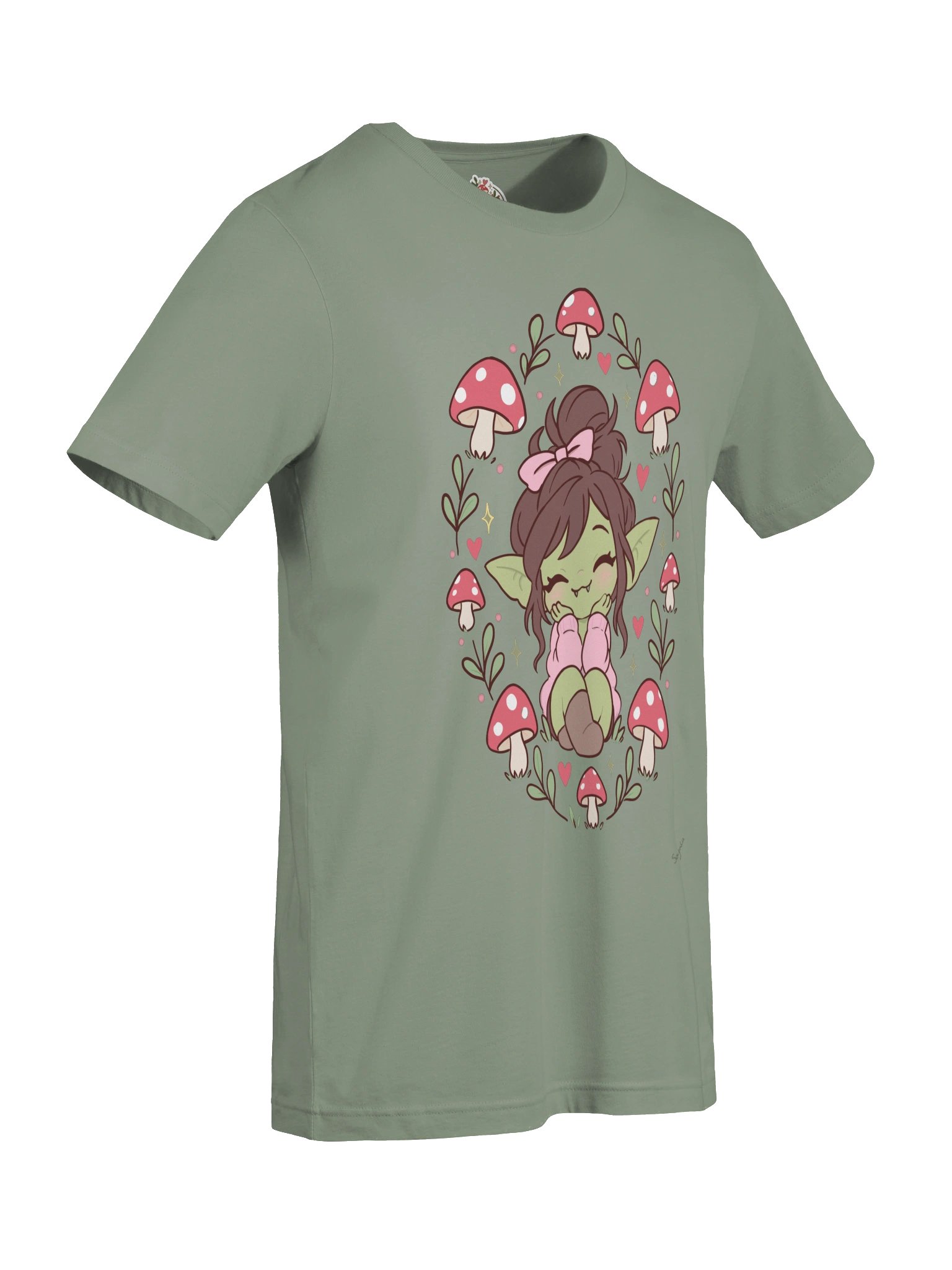Mushroom Poppy Tee product image (7)