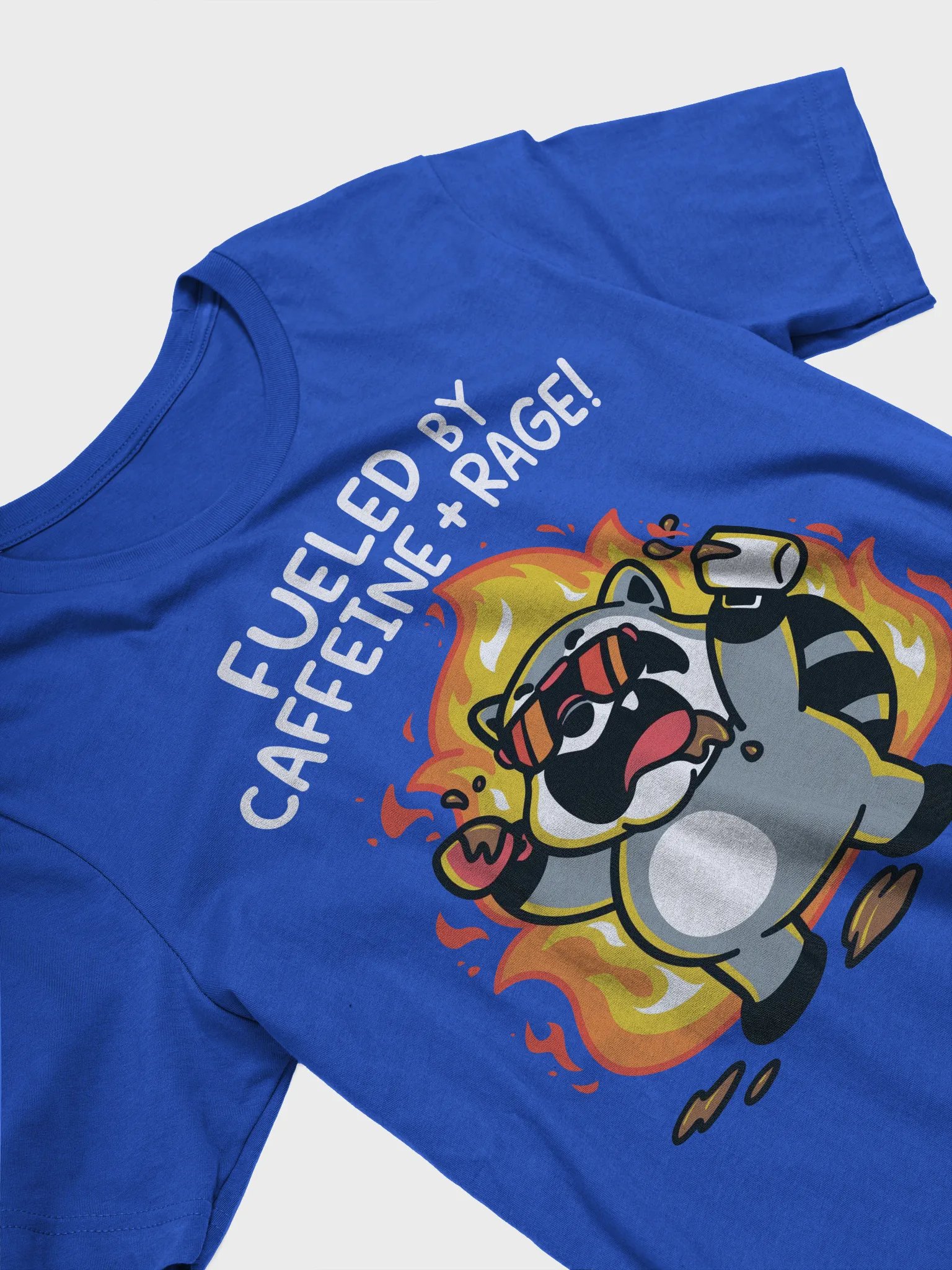 Caffeine & Rage Athletic Tee product image (3)