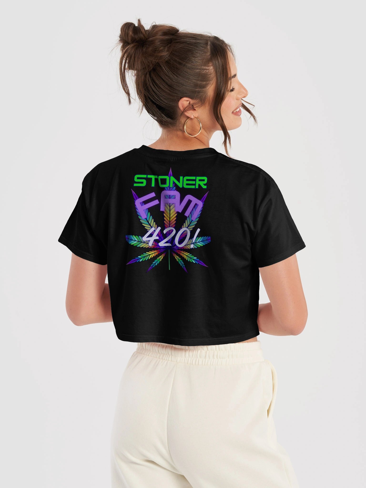 smoke break crop top tee product image (51)
