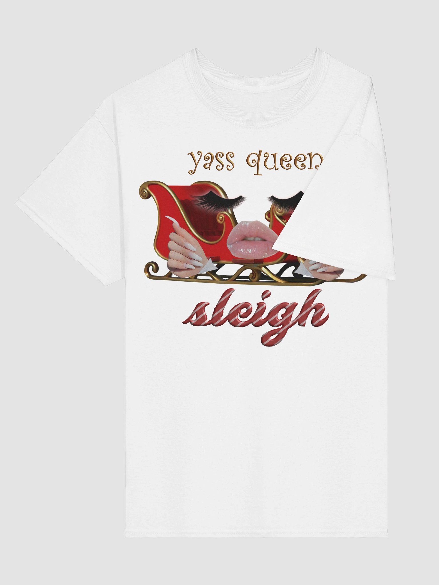 Yass Queen Sleigh T-shirt product image (64)