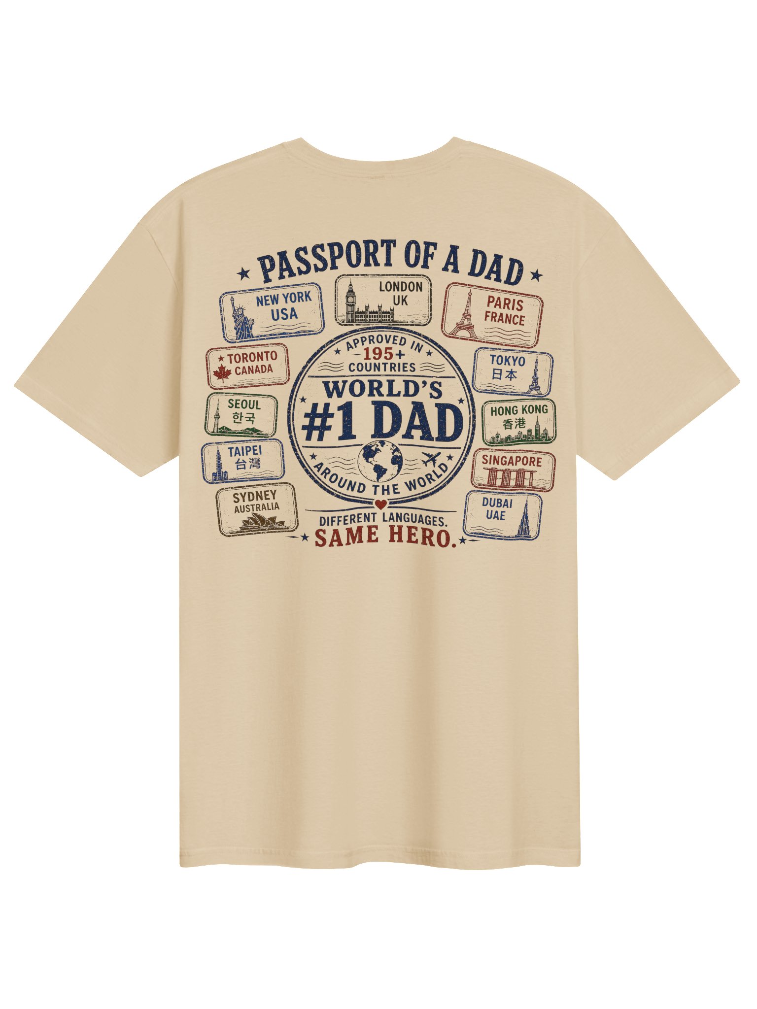 Dad Around the World Tee product image (10)