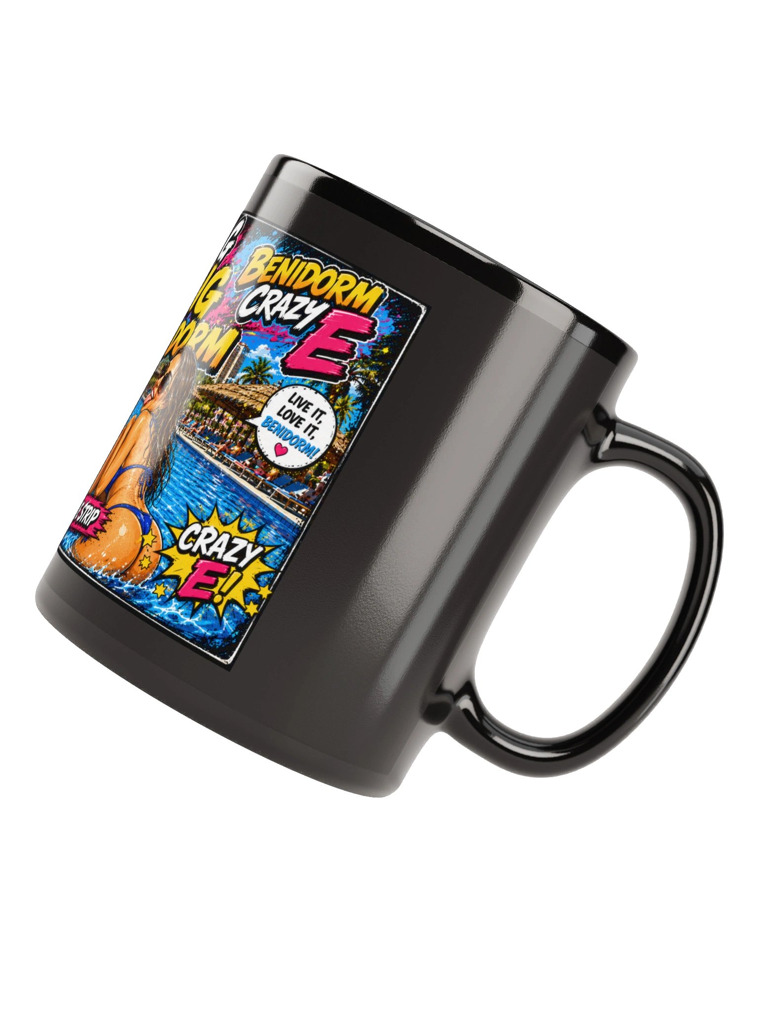 Benidorm Crazy E Cheeky Pop-Art Mug product image (12)