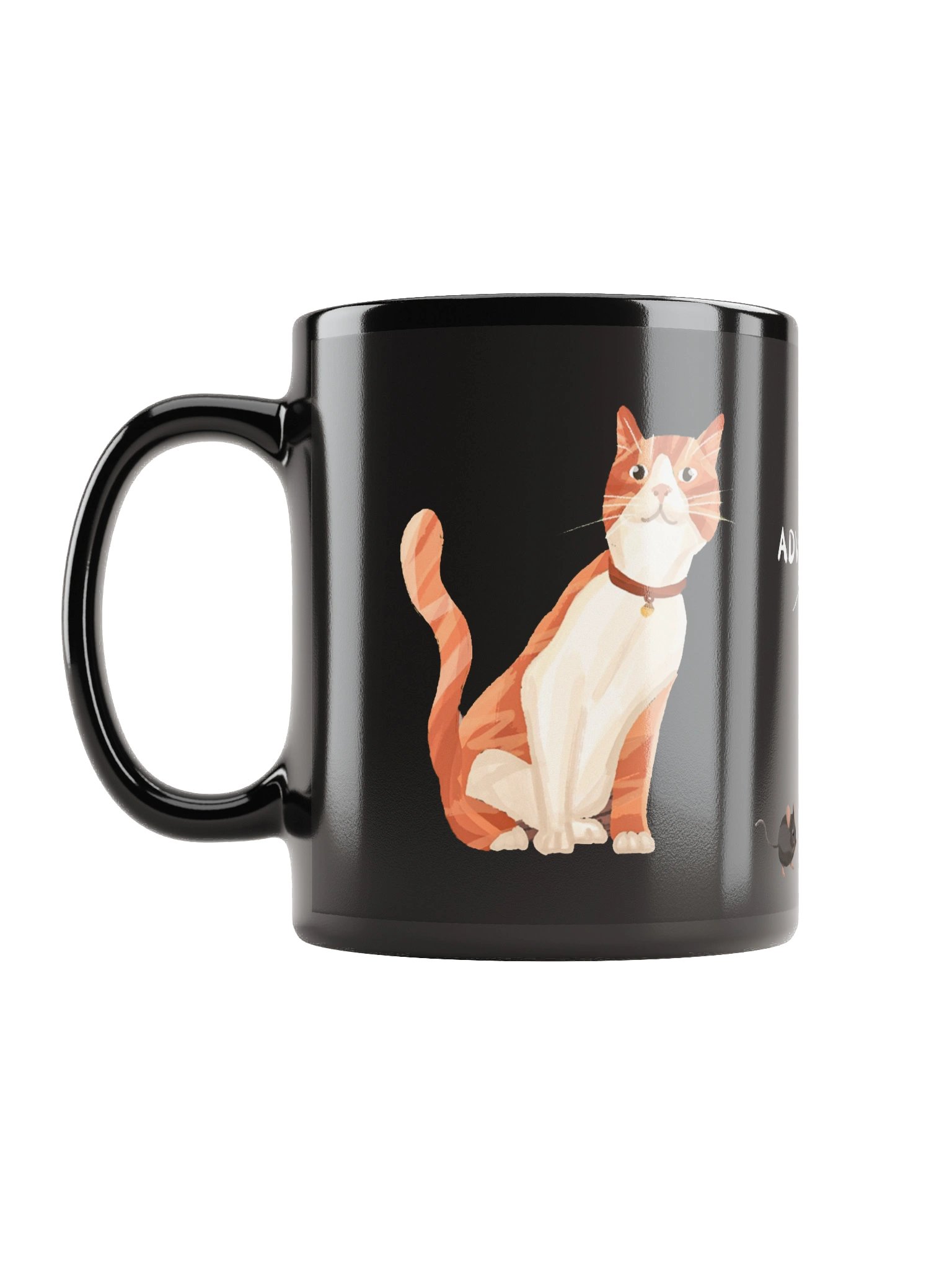 Picture Book Mug (Black) 🐈 product image (6)