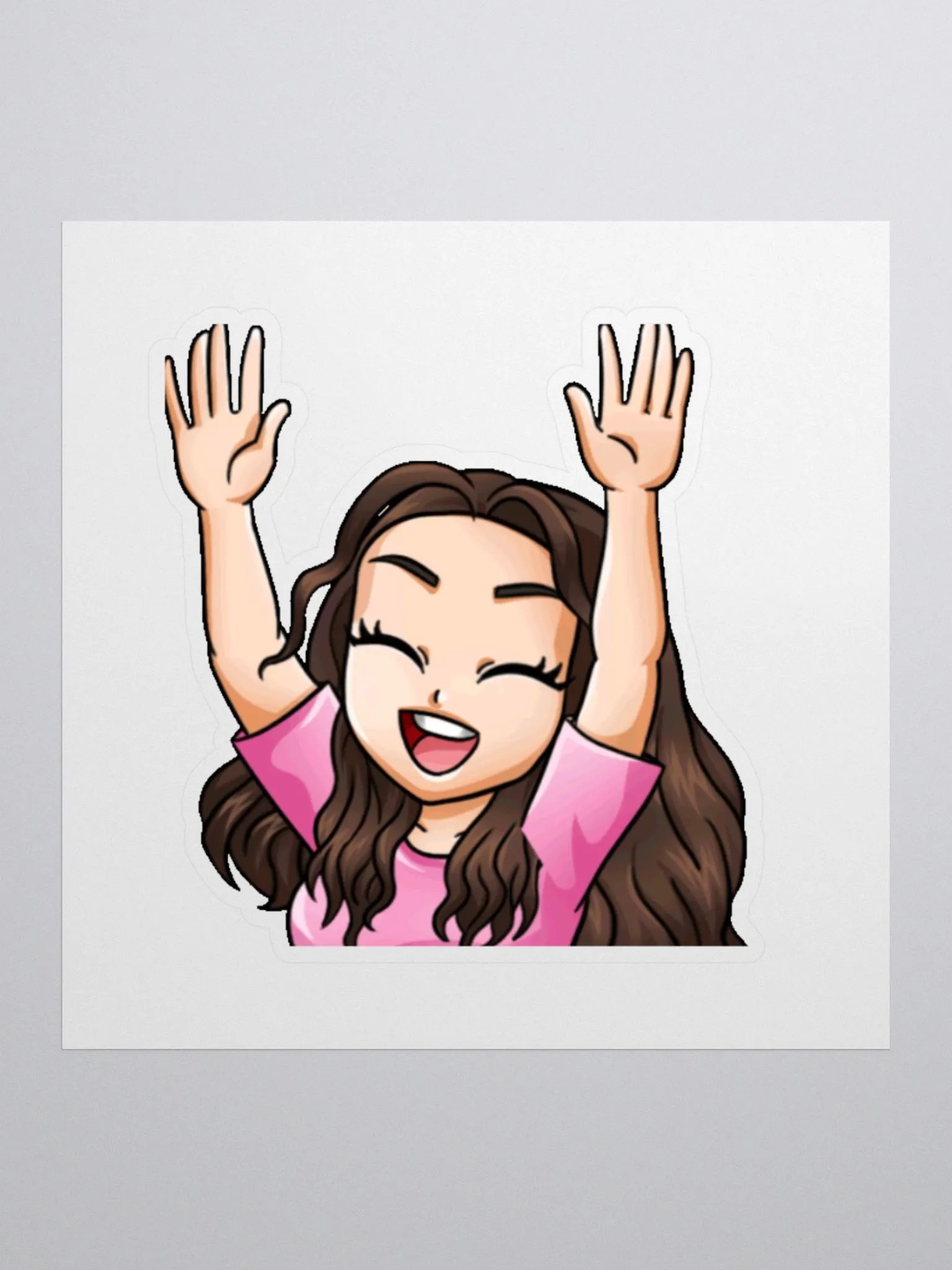 Chloe Yay Emote Sticker product image (1)