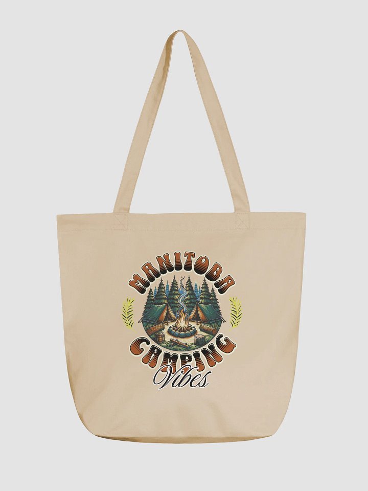 Manitoba Camping Vibes Eco-Friendly Tote Bag product image (5)