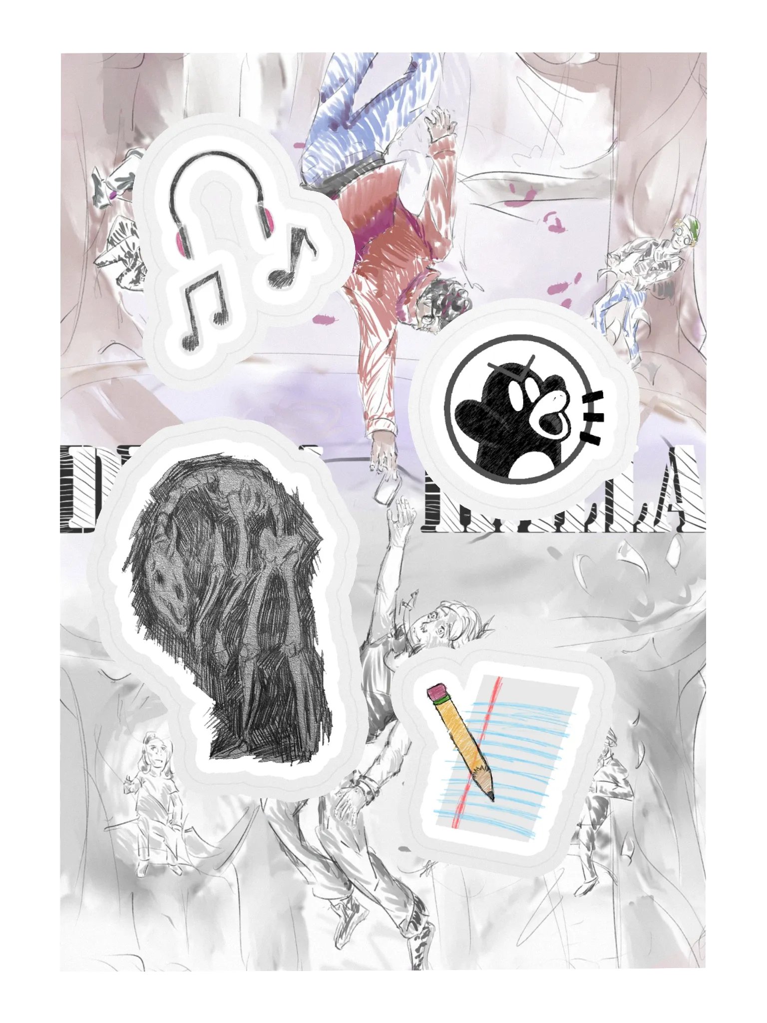 Drawhalla Sticker Sheet product image (3)