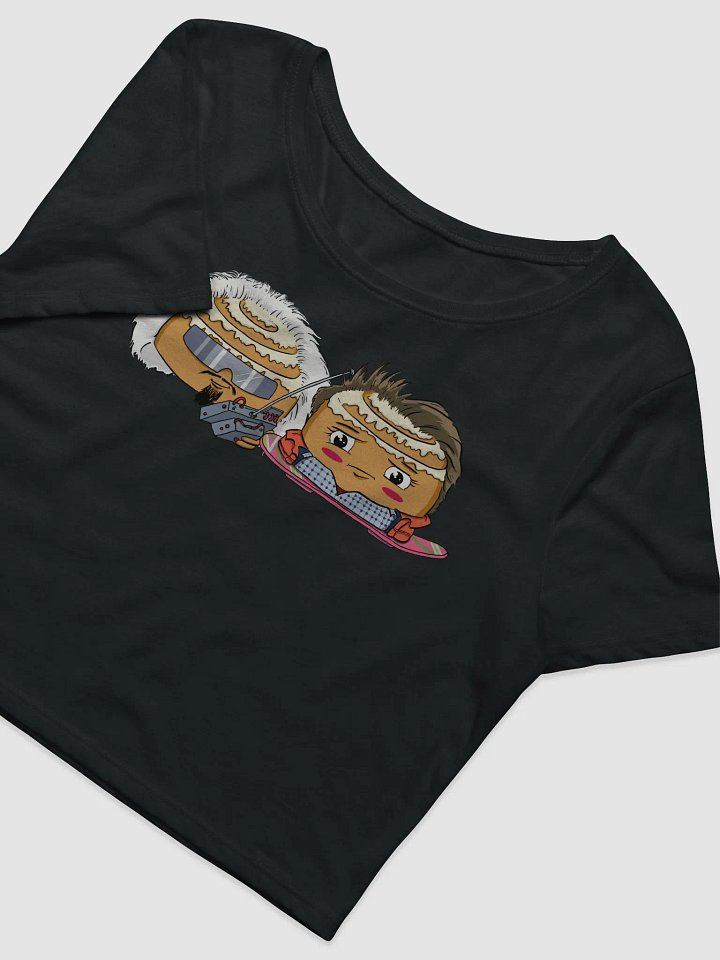 Marty & Doc Crop Top - Artwork by Jay McQuirns product image (2)