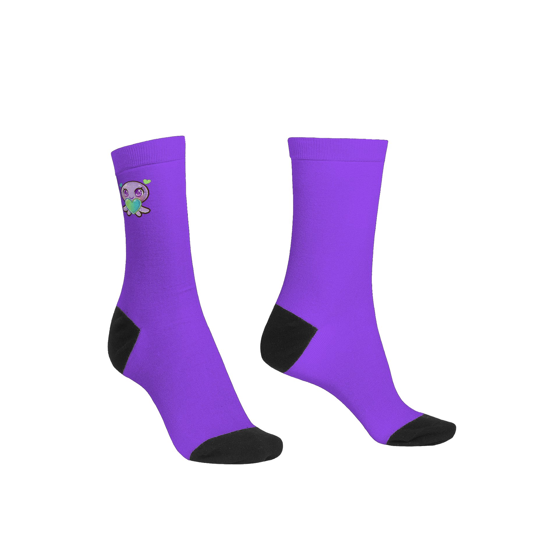 Inky Love Crew Socks product image (10)