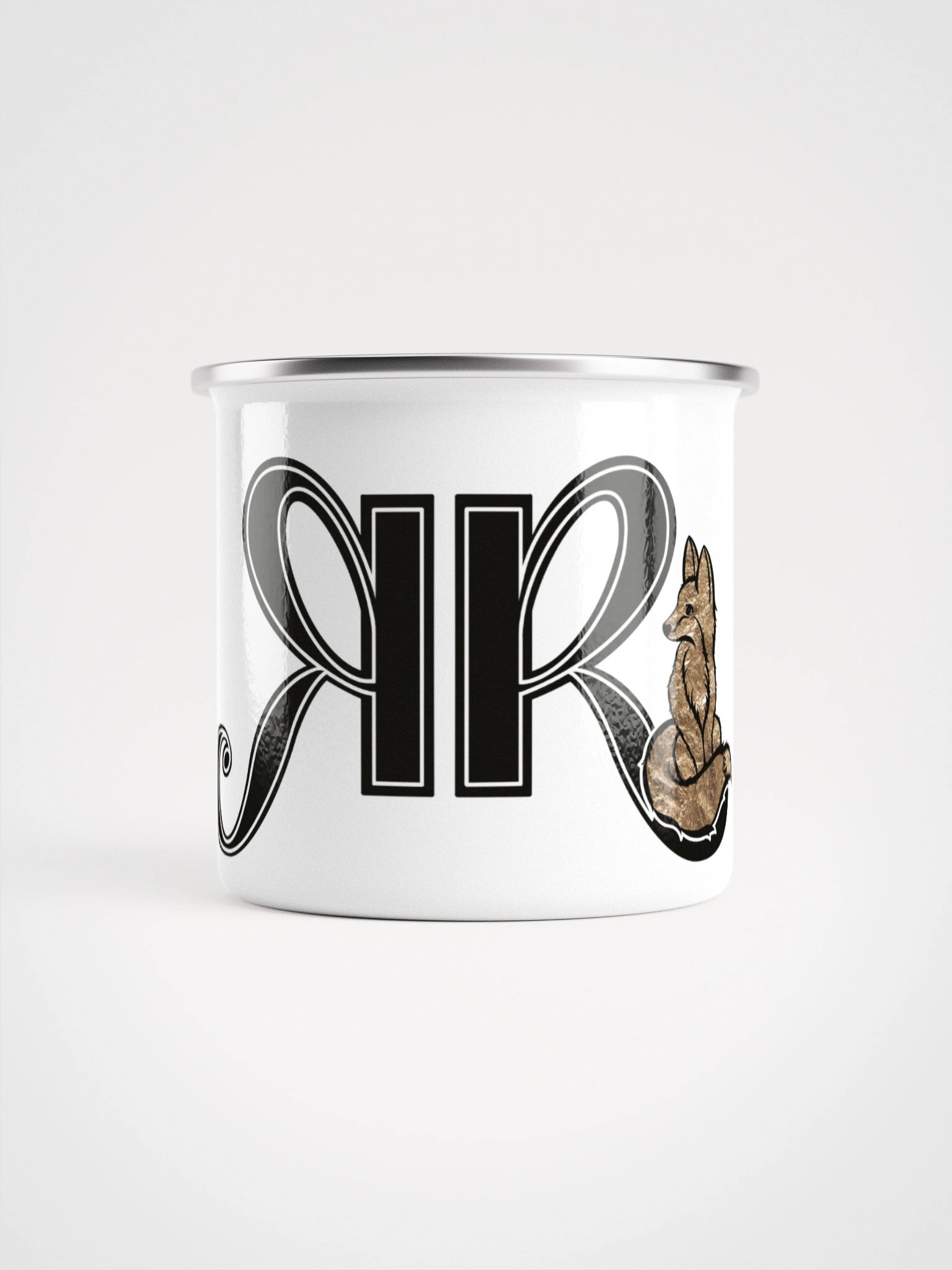 Relatable Reese Fox Logo Enamel Mug product image (2)
