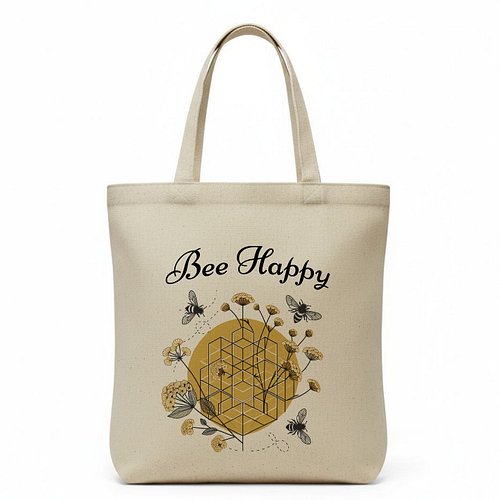 Check this out!!!!

 Bee Happy Wildflower Cotton Tote Bag – Eco-Friendly Bee Lover Gift | Reusable Shopping Bag https://www.j...