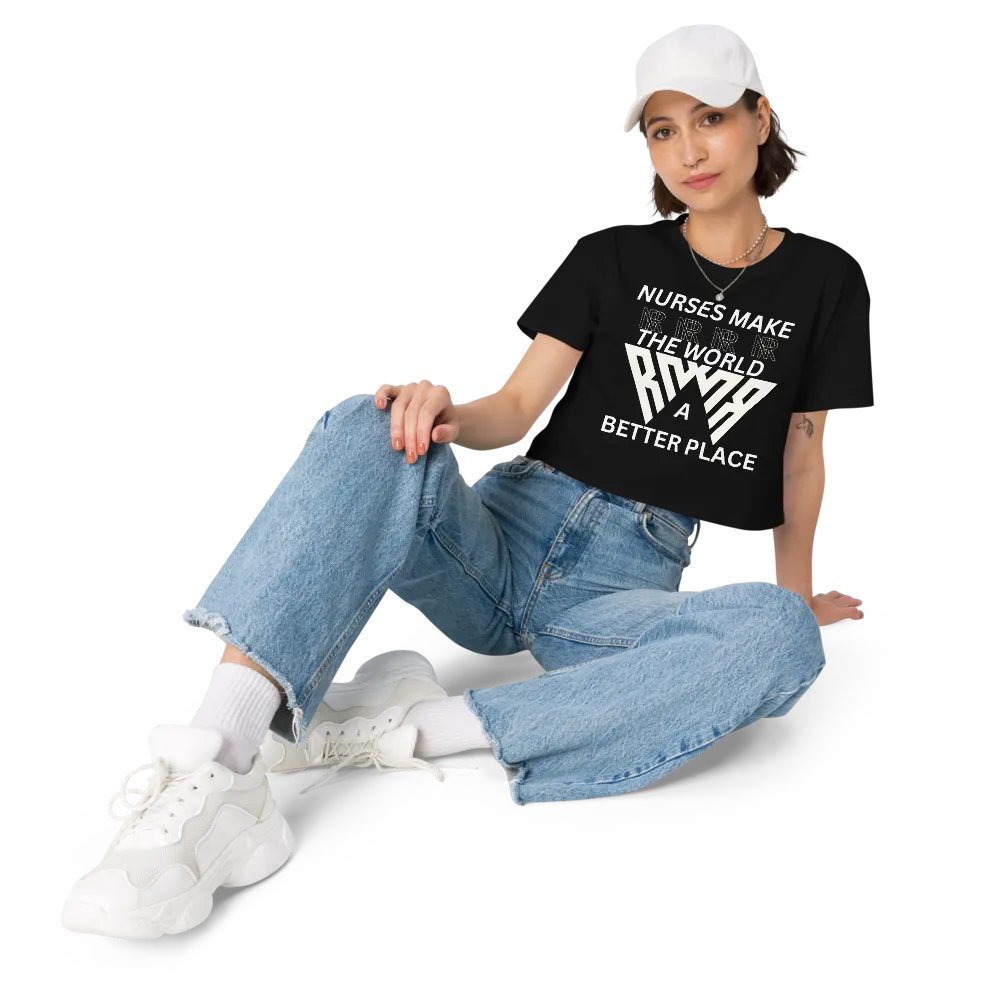 Angular Elegance Women's Crop Top product image (13)