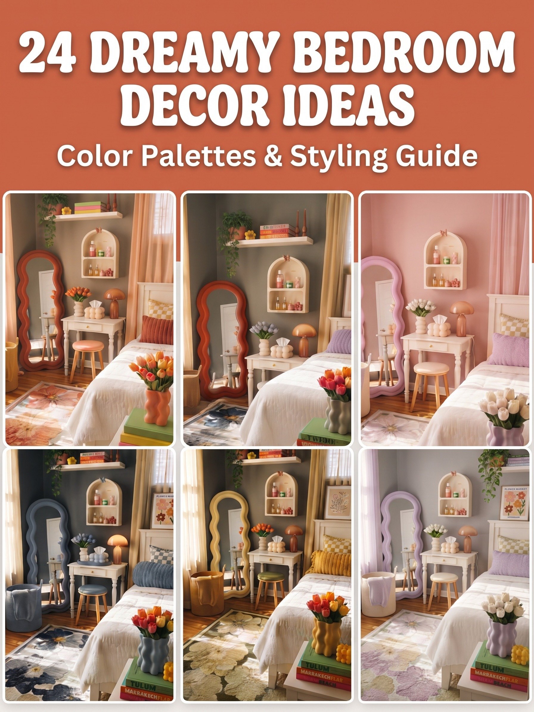 24 Bedroom Decor Color Palettes | Digital Design Catalog product image (1)