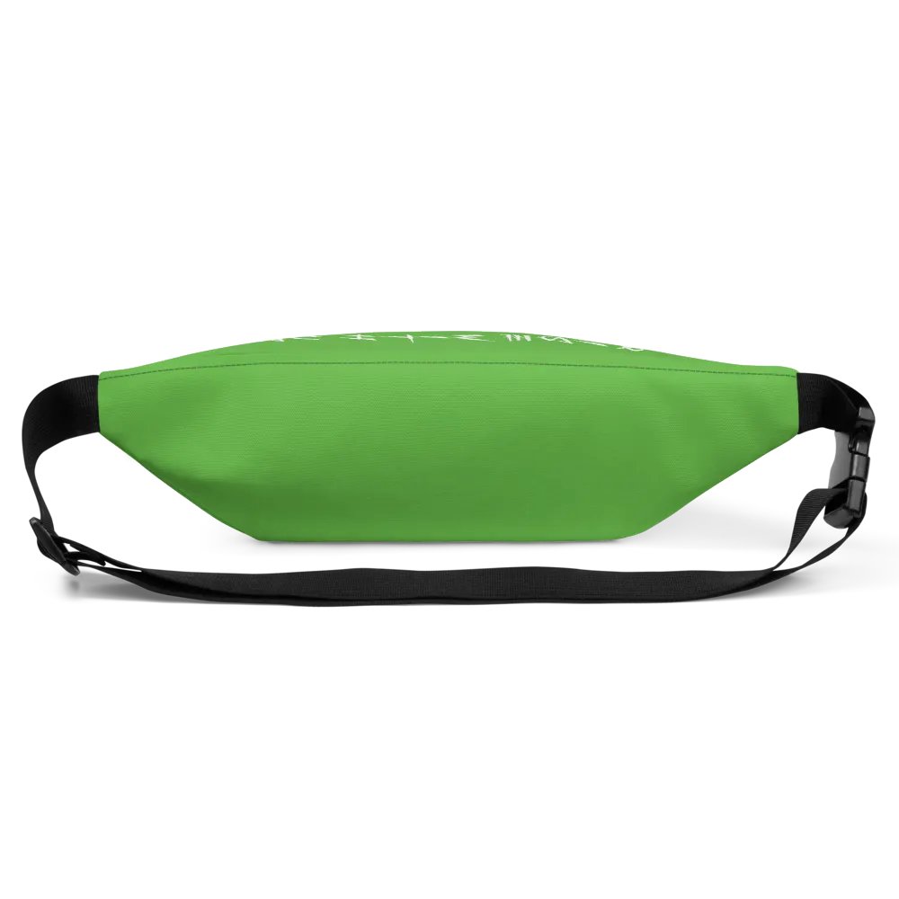 Brain and Brawn Belt Bag GREEN product image (4)