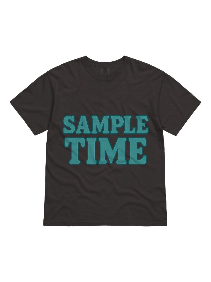 Sample Time Teal T-Shirt product image (3)