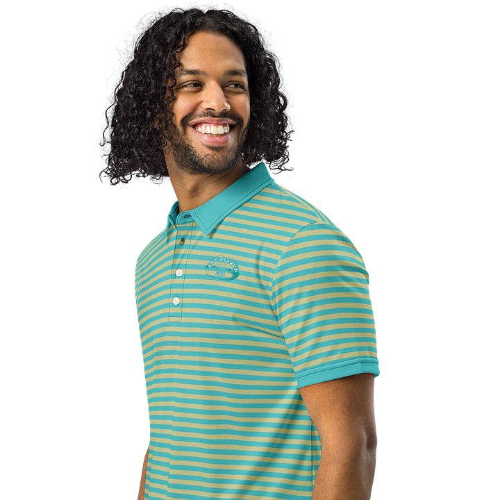 Green Stripped Polo product image (2)