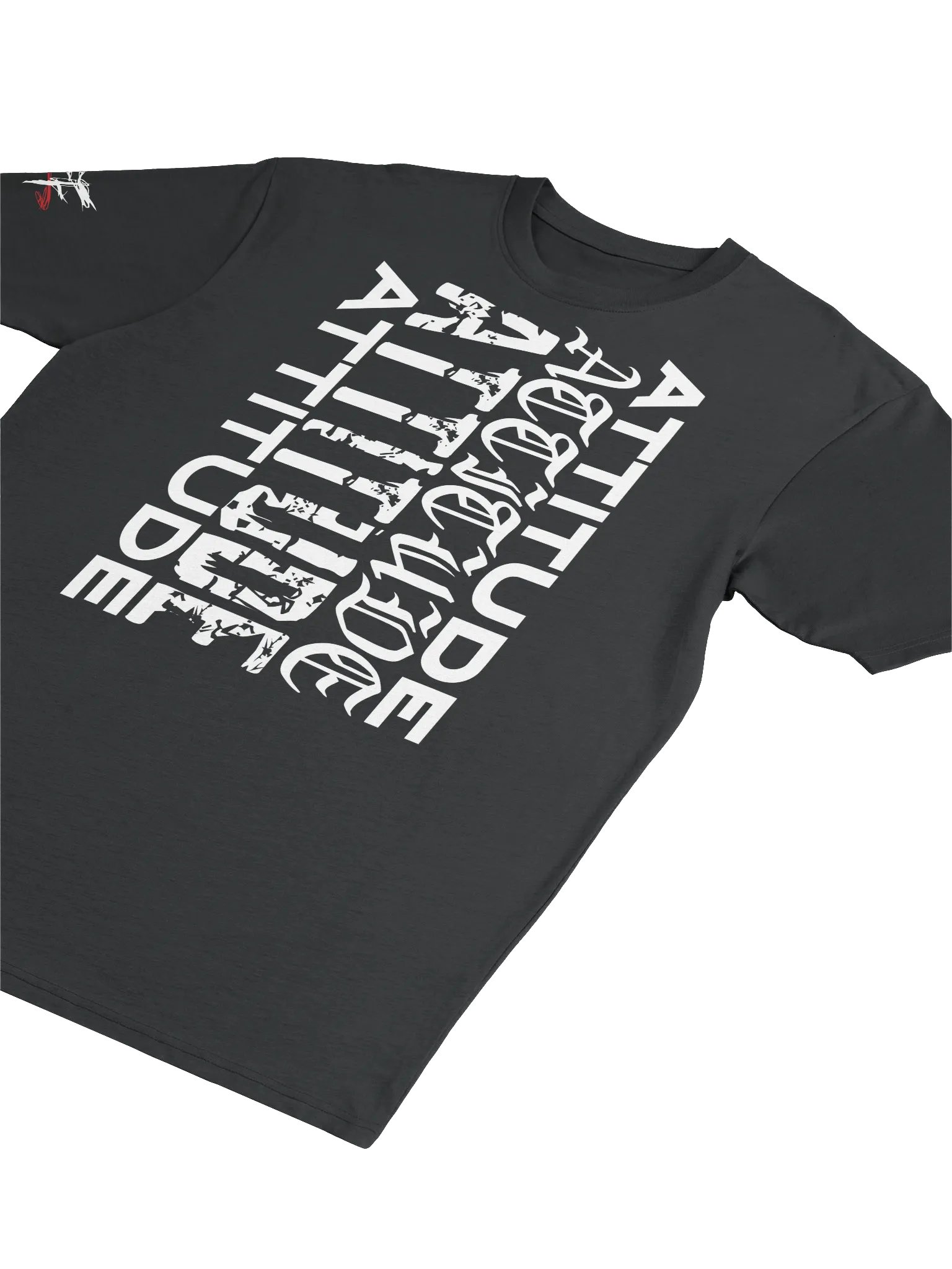 Attitude: Quad Script Heavyweight Tee product image (2)