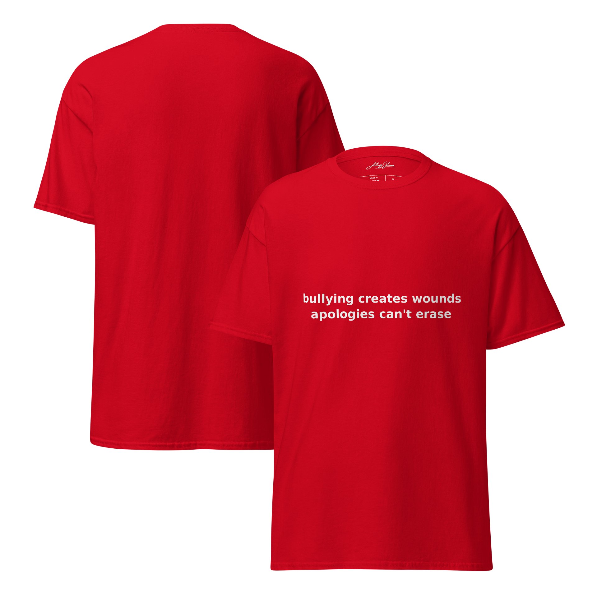 Bullying Creates Wounds Tee product image (7)