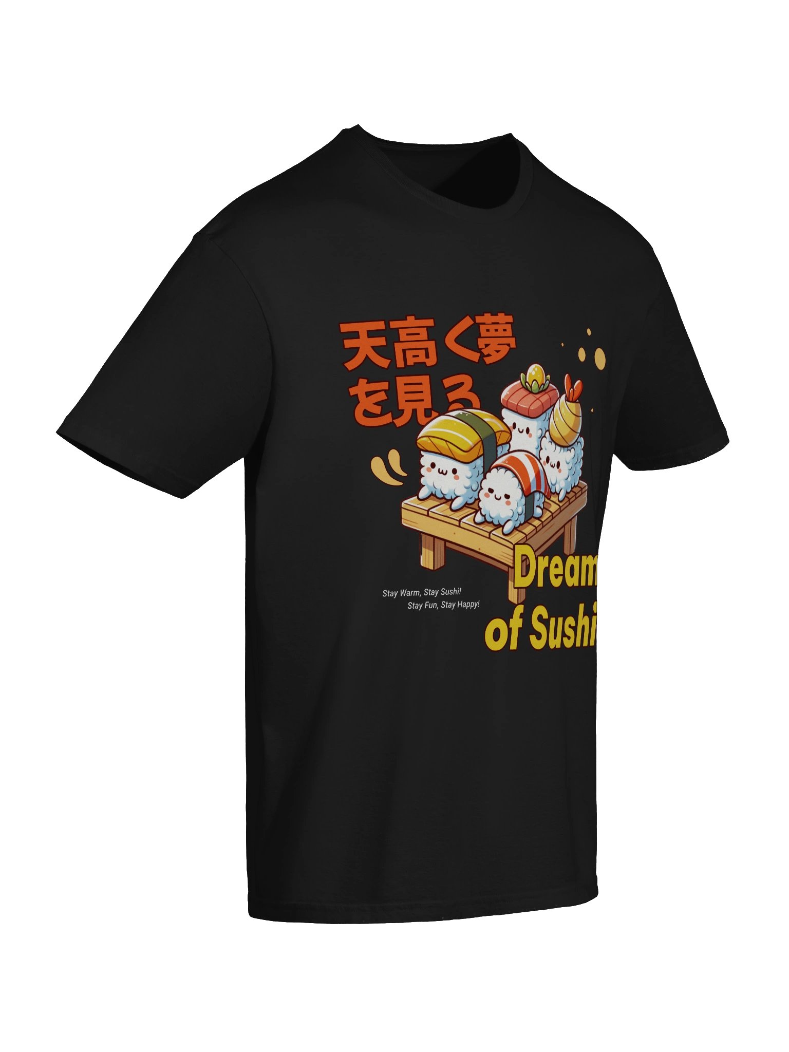 Dream of Sushi Stay Warm T-Shirt - Gildan Softstyle product image (7)