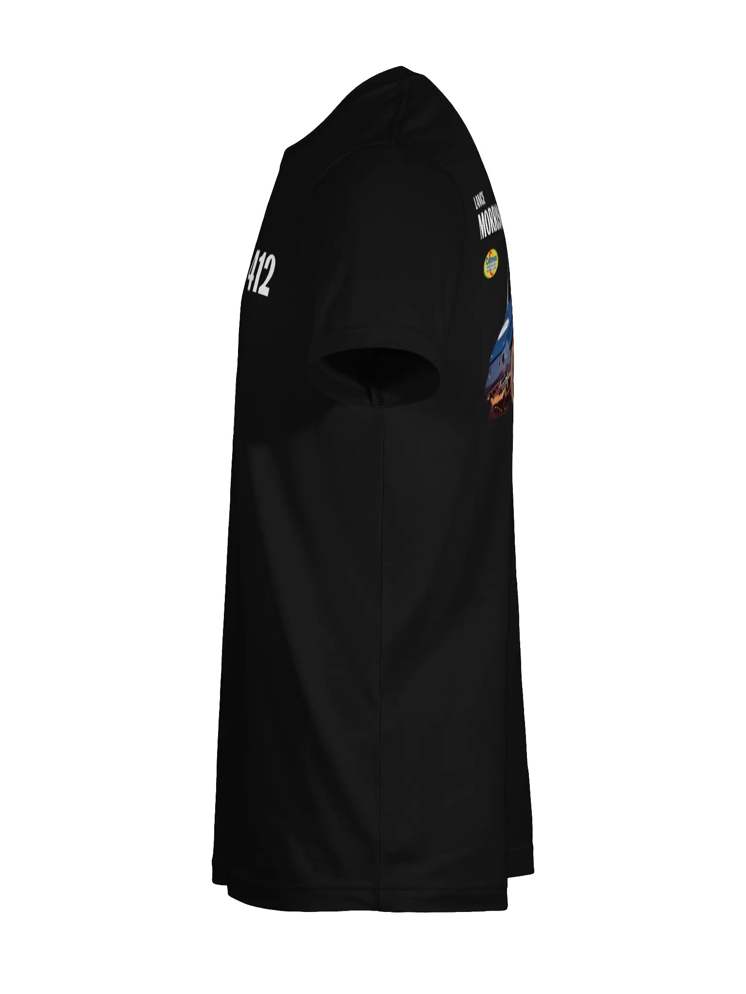 Cartoon Style Lance Morrison 412 Dirt Racing Shirt product image (49)