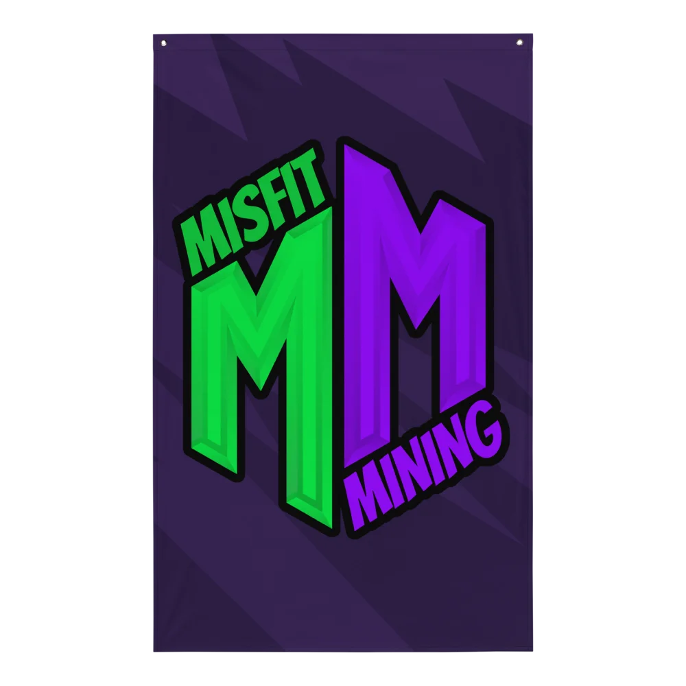 Misfit Mining Flag product image (1)