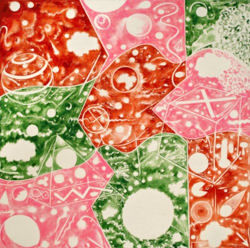 Sandbag 3 (2009) on canvas (32" x 32") product image (1)