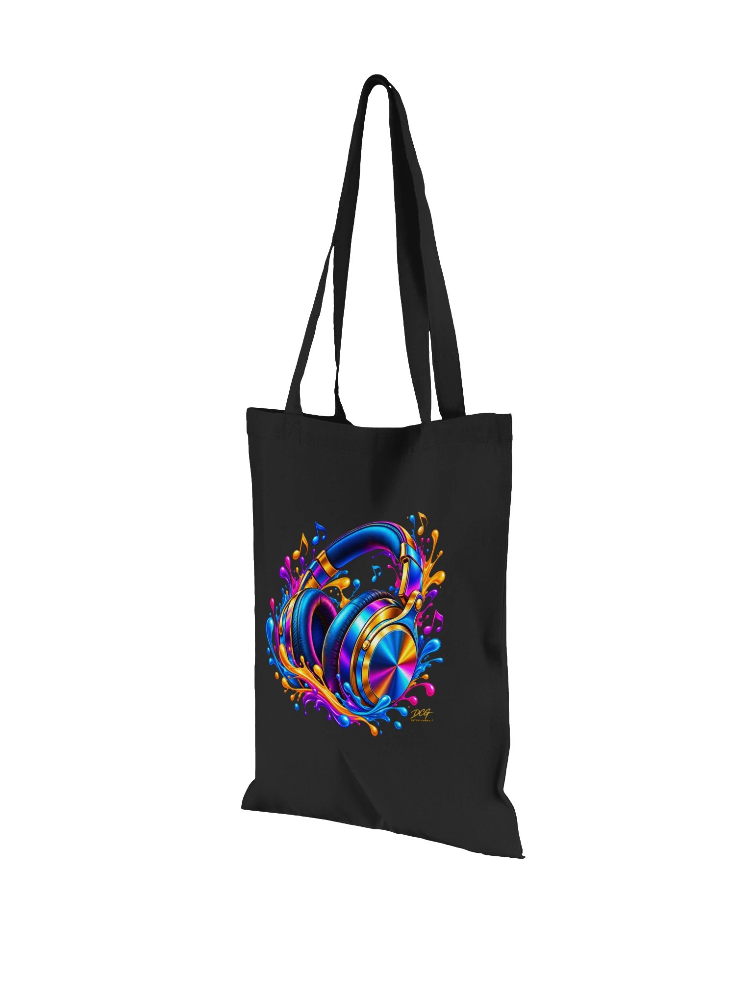 DCG Music Soul Headphone Cotton Tote Bag product image (2)