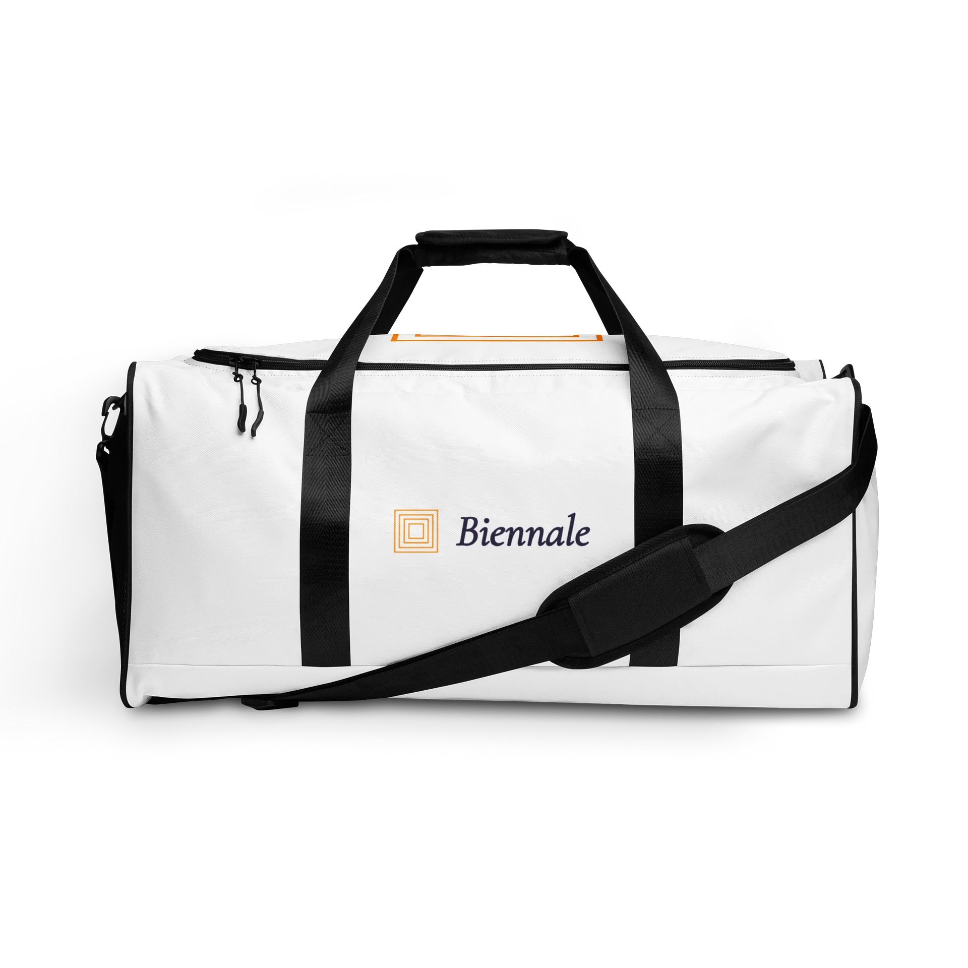 Biennale Logo All-Over Print Duffle Bag product image (1)