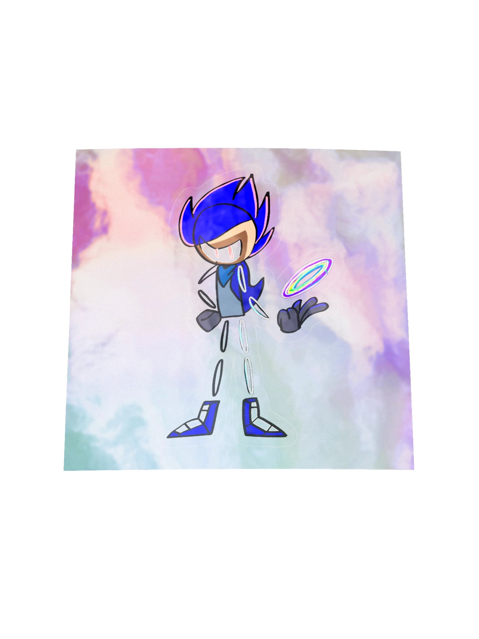 Bluelight Max Ultramix Holographic Sticker product image (1)