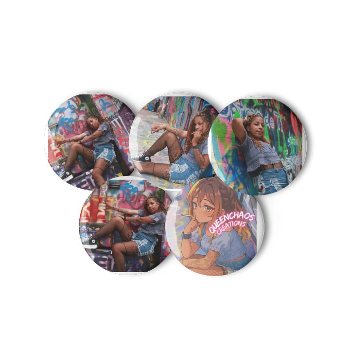 Rebel Chic Pin Button Set product image (3)