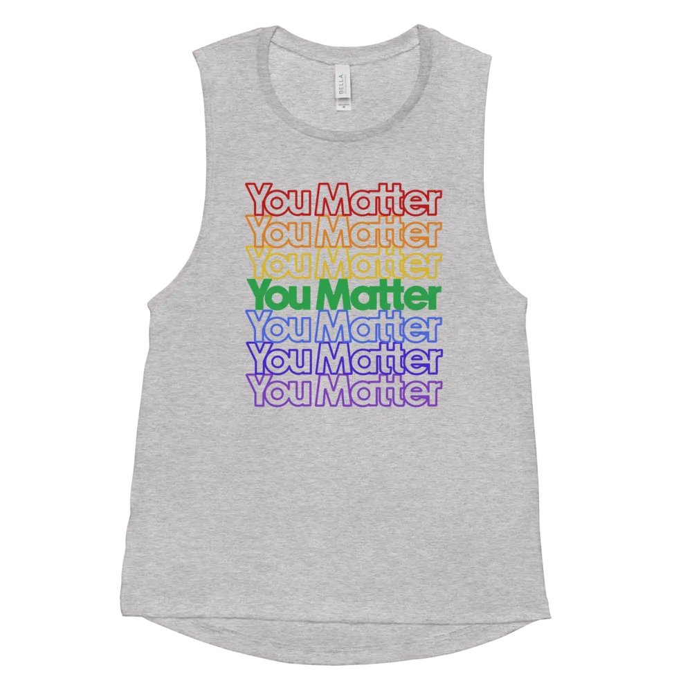 You Matter Fade (Pride) Tank Top product image (27)