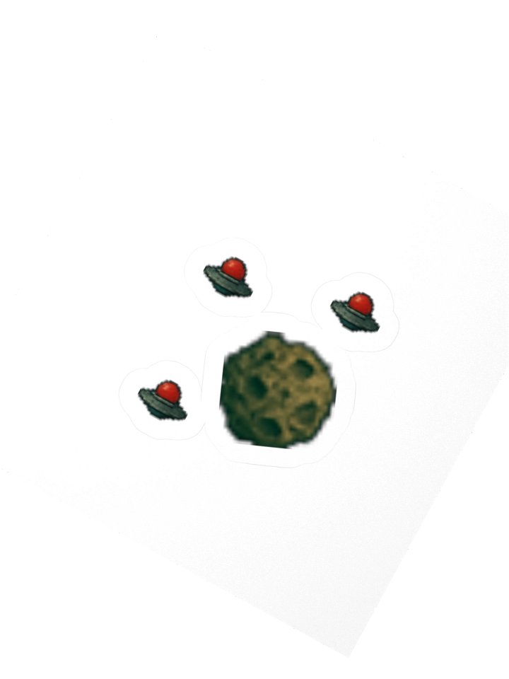 Meteor - Green w UFOs product image (2)