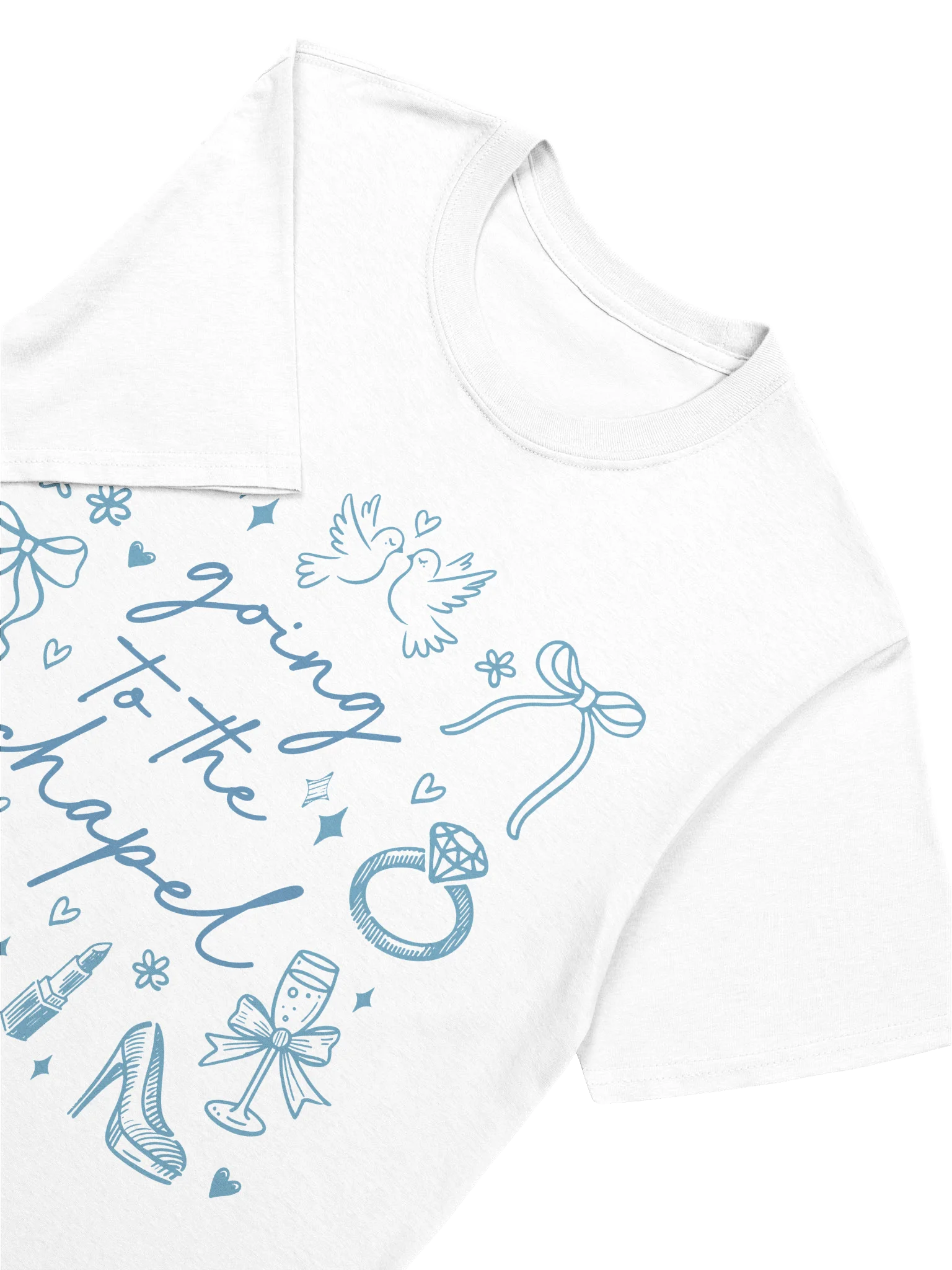 Going to the Chapel Shirt – Wedding Graphic Tee | Bride to Be Shirt, Engagement Gift, Bridal Shower Outfit, Bachelorette Party Tee product image (27)